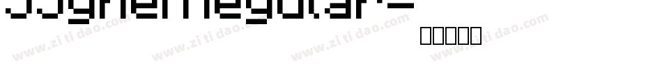 SJyhei Regular字体转换